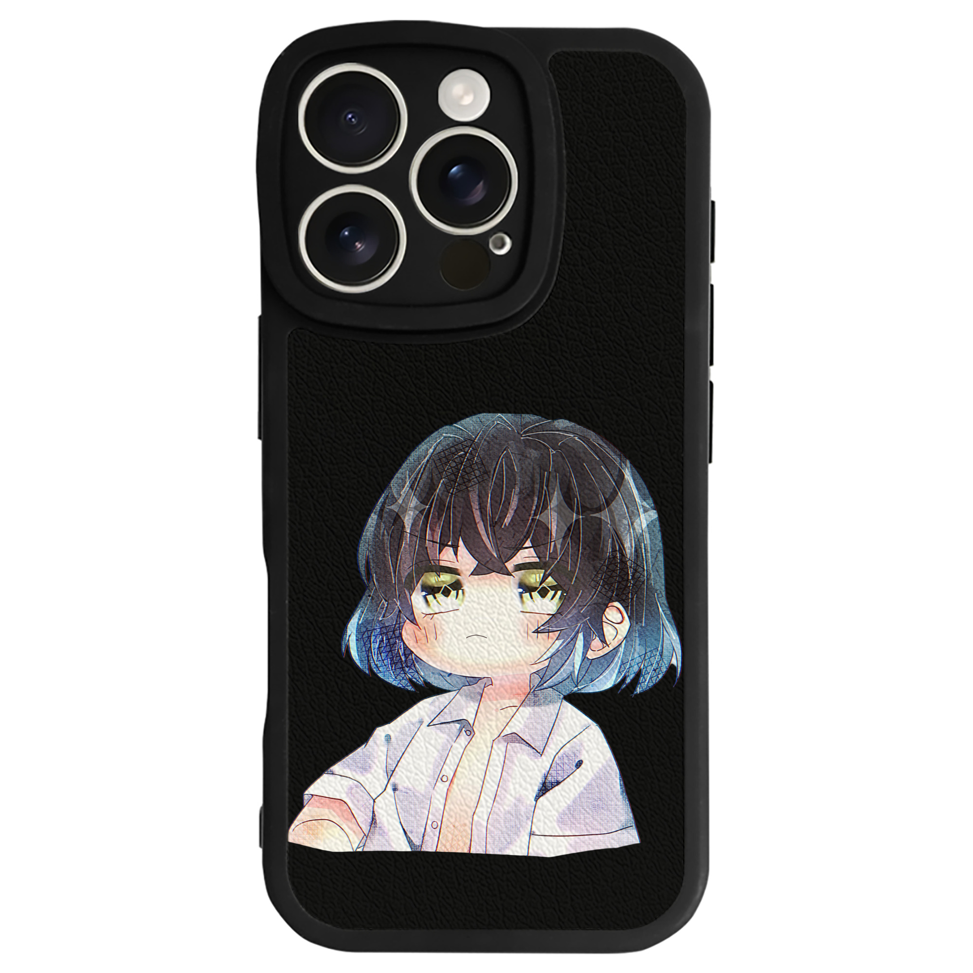 （画像用） 鬼滅の刃（きめつのやいば）嘴平 伊之助／はしびら いのすけ Hashibira Inosuke 【iPhone 16シリーズ対応】シリコンスマホケース（レザー調） 材質：シリコン